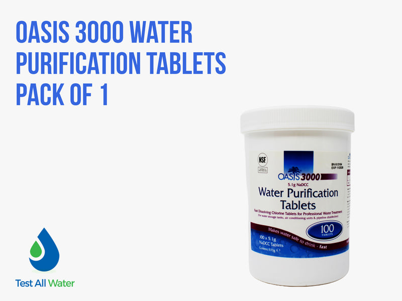 Oasis 3000 Water Purification Tablets