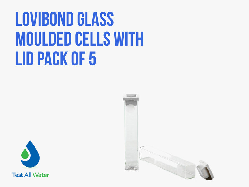 Lovibond Glass Moulded Cells with lid