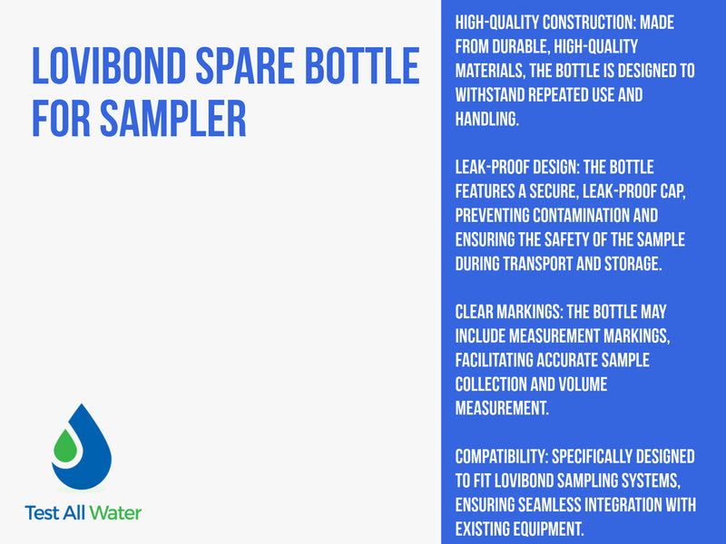 Lovibond Spare Bottle For Sampler