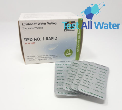 Lovibond DPD No 1 Rapid Dissolve Tablets
