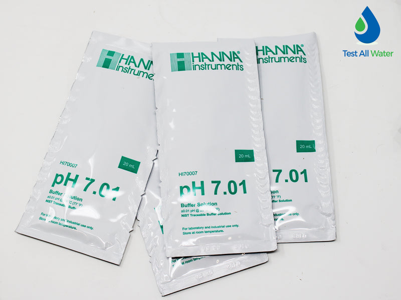 Hanna Instruments-77400P pH Combination Buffer Solution Kit 4.01 & 7.01 5 x 5 20ml sachets