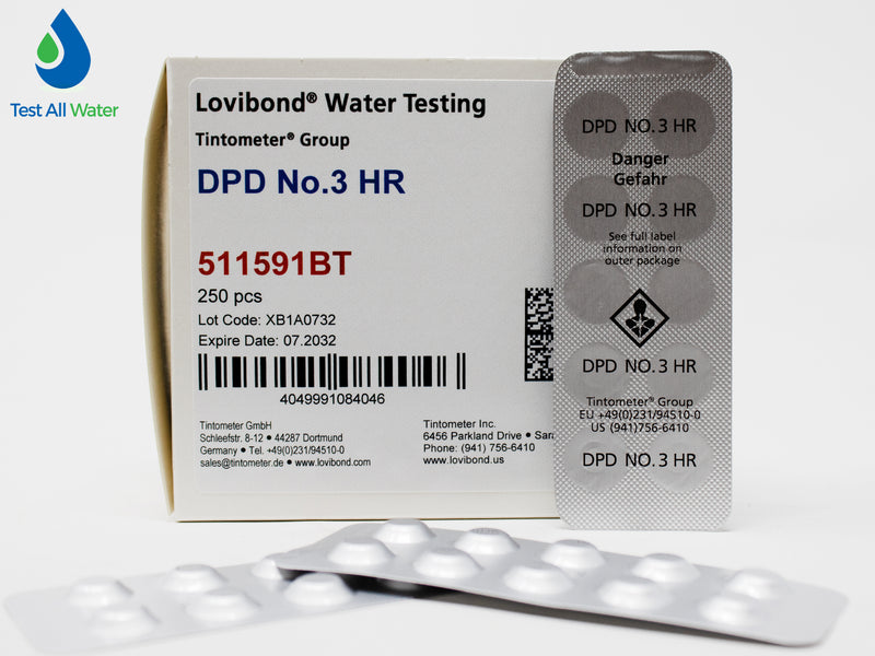 Lovibond DPD No 3 High Range Tablets