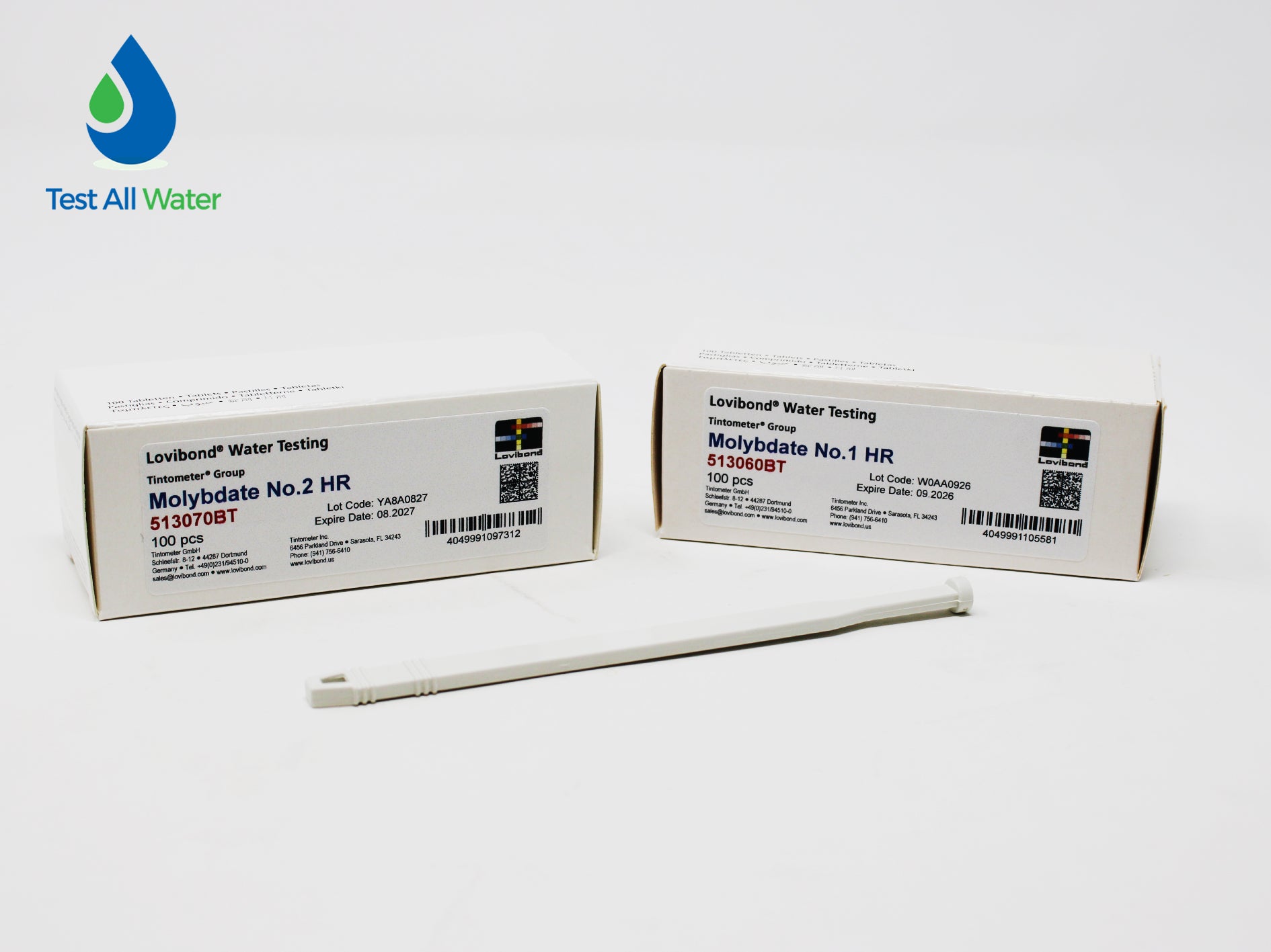 Lovibond Molybdate Combi Pack No 1 & 2 HR