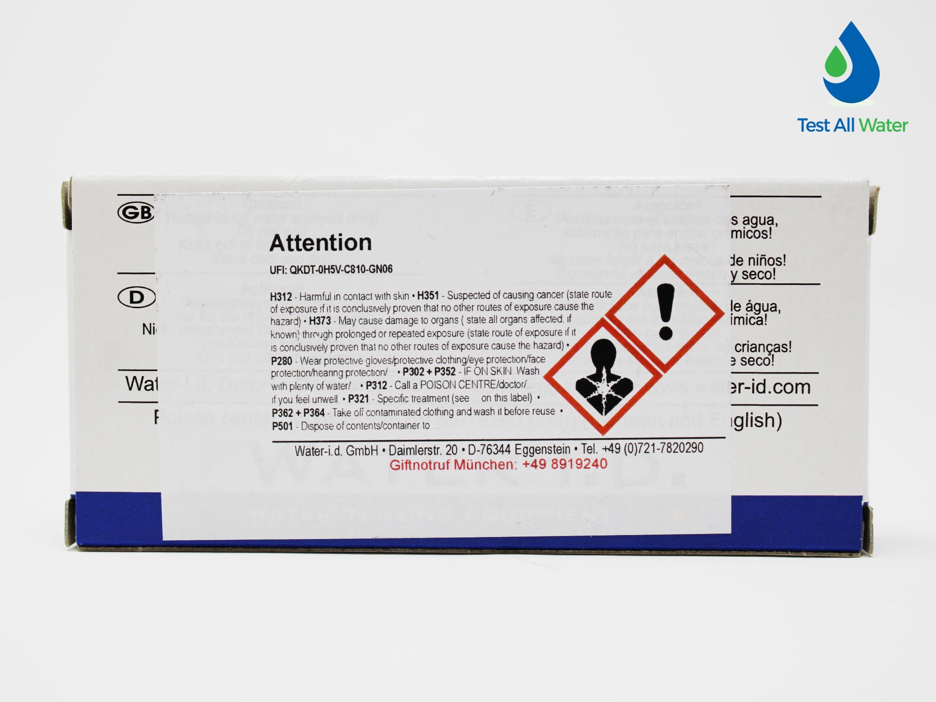 WATER-I.D: CyA Test Tablets