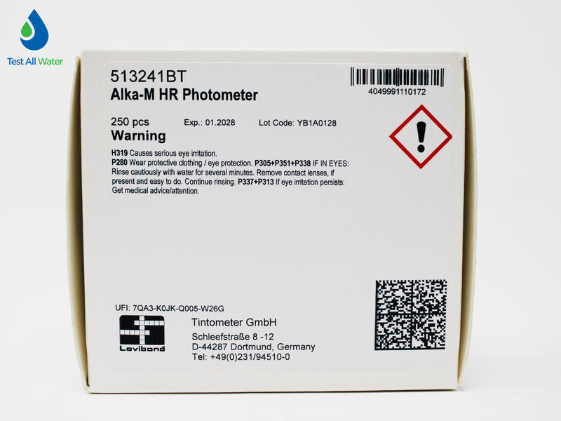 Lovibond Alka-M HR Photometer Tablets