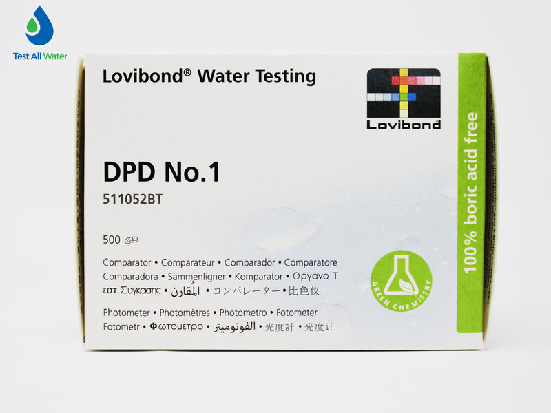 Lovibond DPD No 1 Free Chlorine Tablets