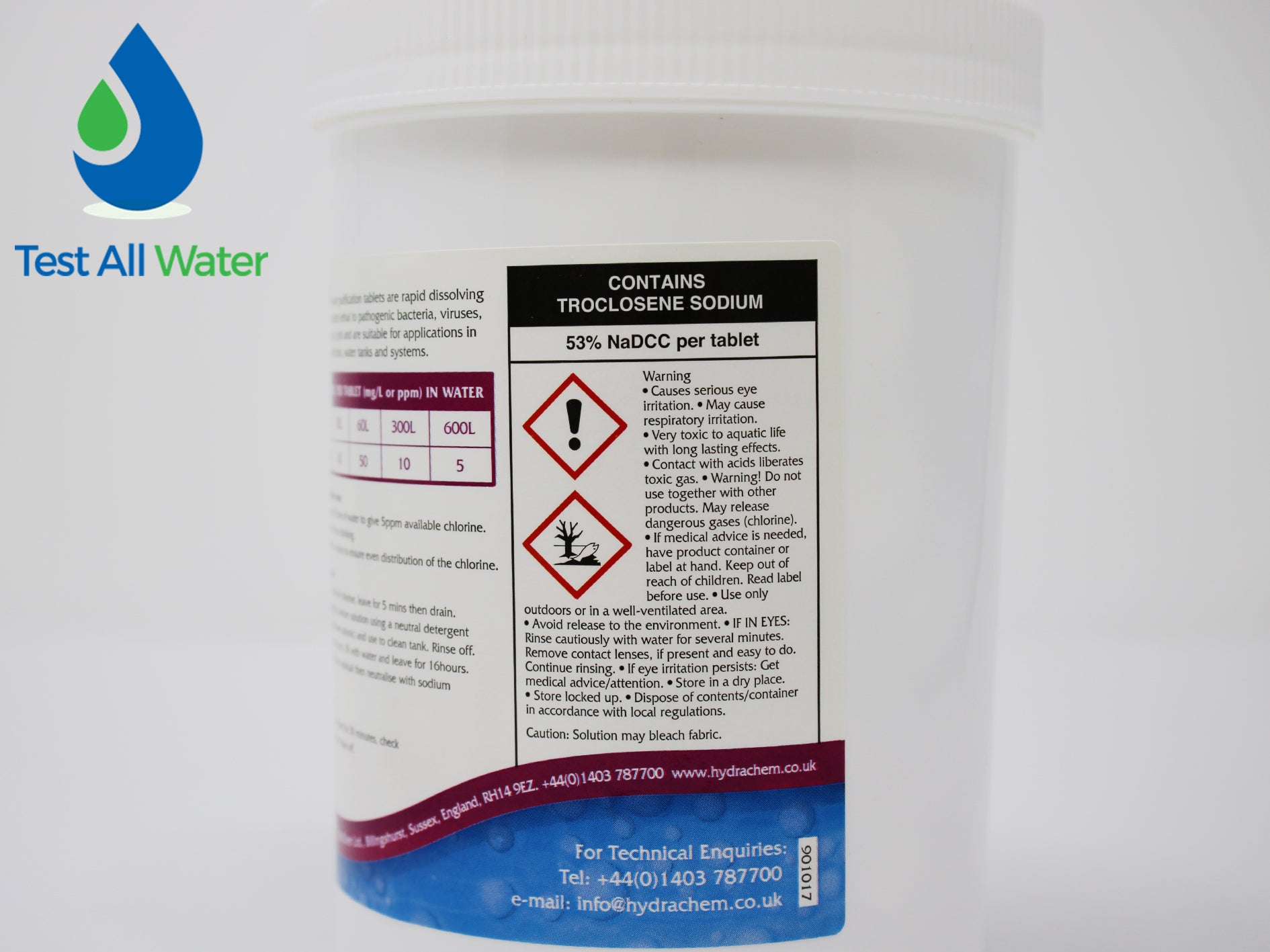Oasis 3000 Water Purification Tablets