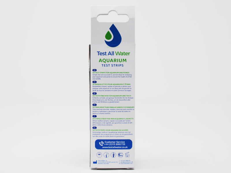 Aquarium Nitrate 250, 50 strips/pk Test All Water