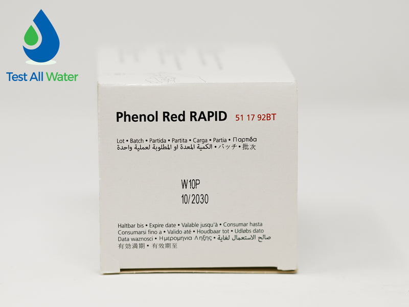 Lovibond Phenol Red Rapid Dissolve Tablets