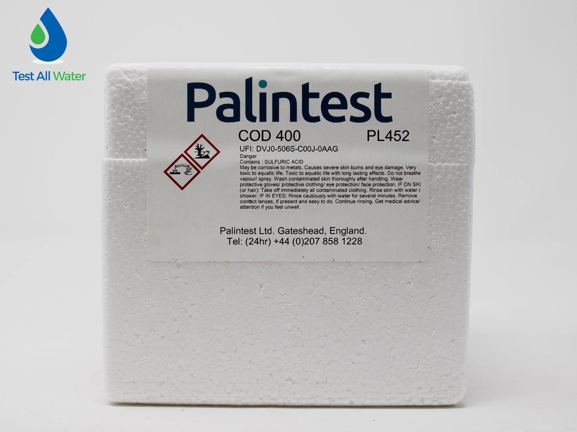 Palintest Chemical Oxgen Demand / 400 TUBETESTS