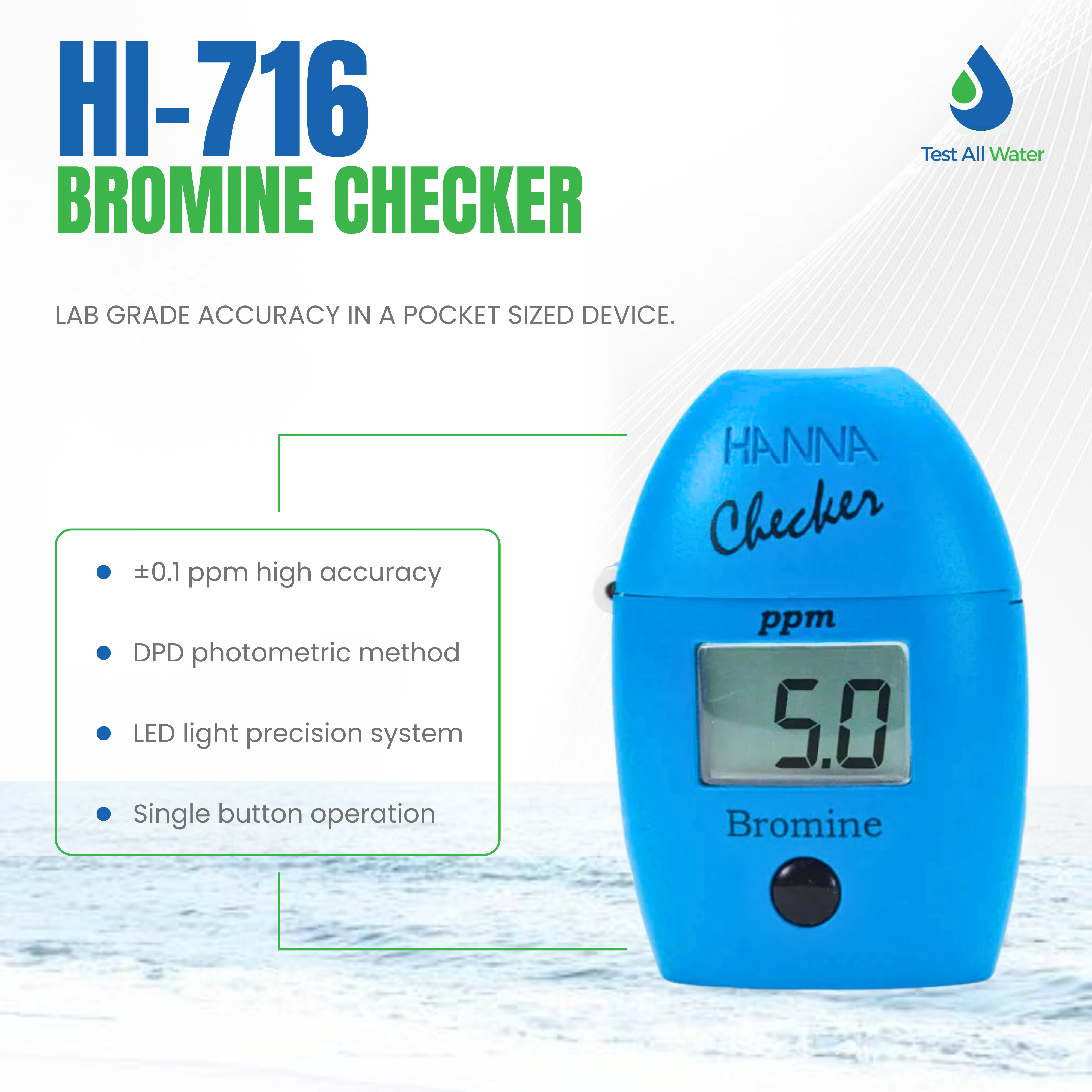 Hanna Instruments HI-716 Bromine Checker