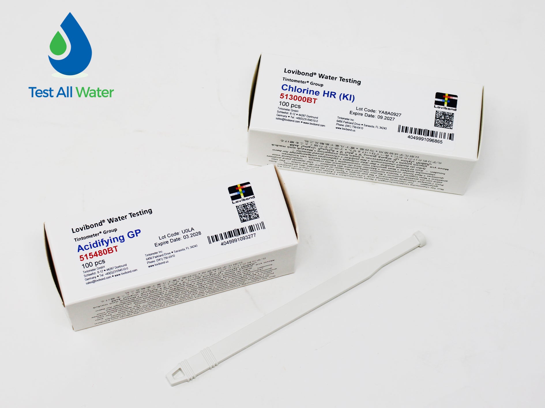 Lovibond Chlorine HR / Acidifying GP Combi Pack