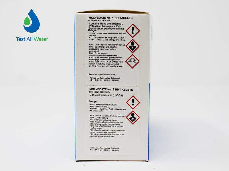 Palintest Molybdate HR Tablets