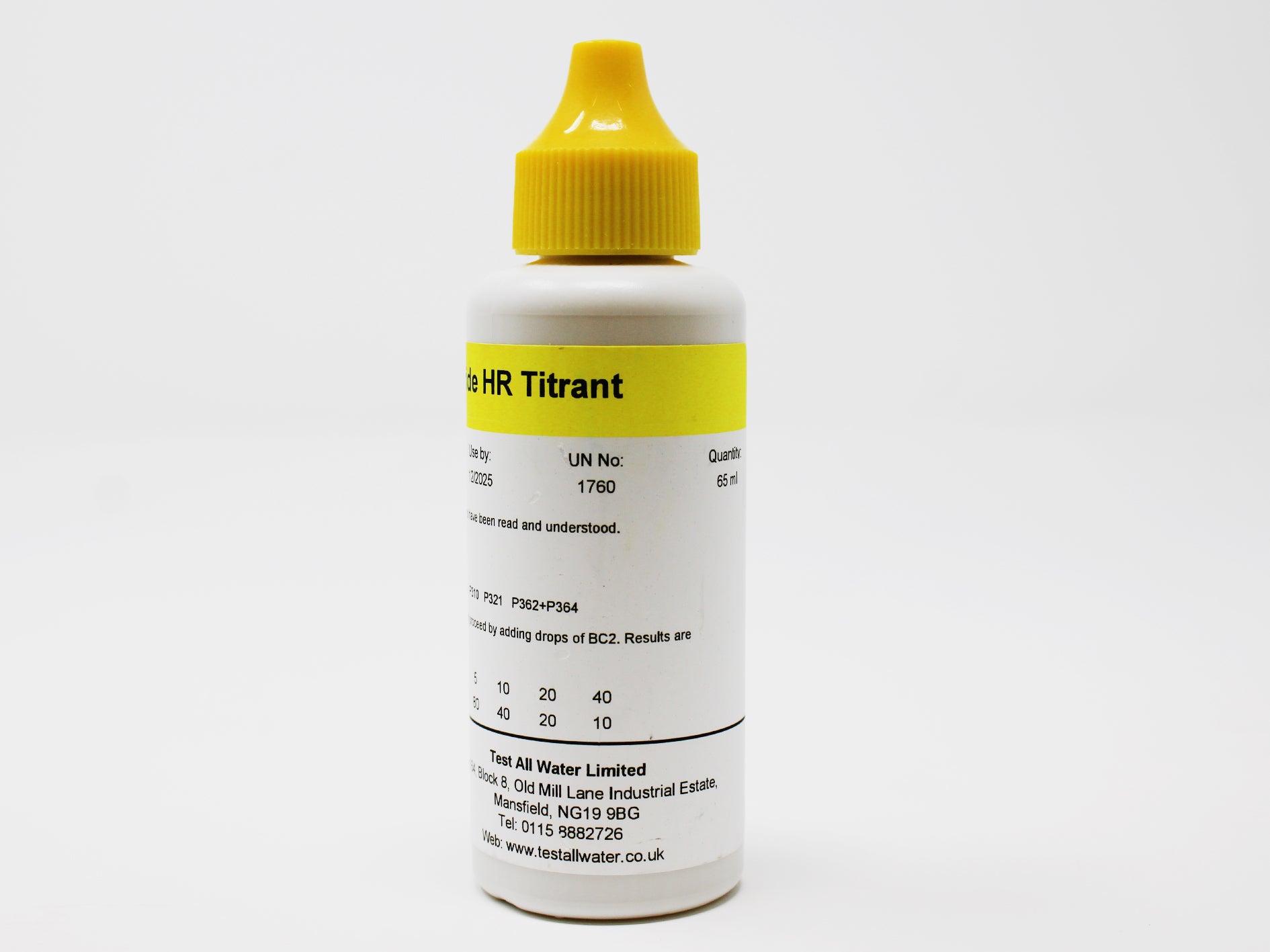 Test All Water BC2 - Chloride HR Titrant