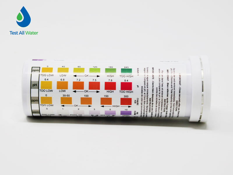 Palintest Water Test Strips (6 Way Test Strips)