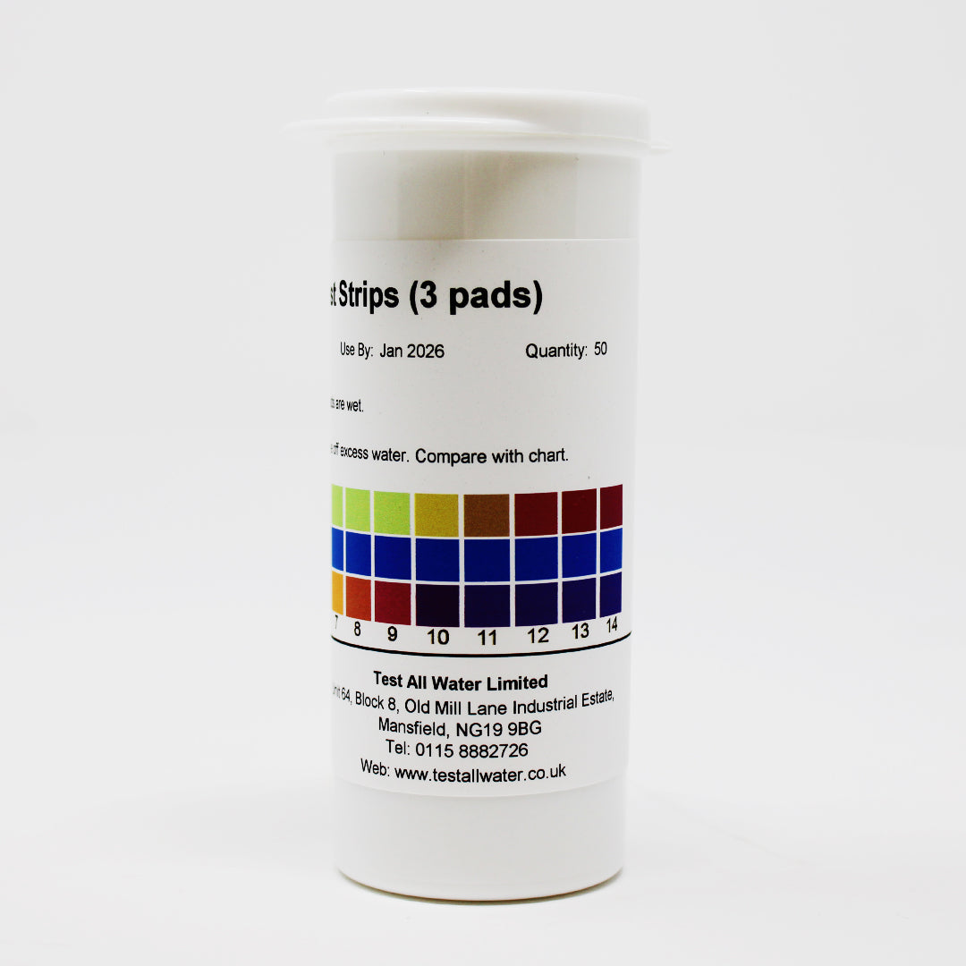 pH Test Strips 1-14 (50Pk)