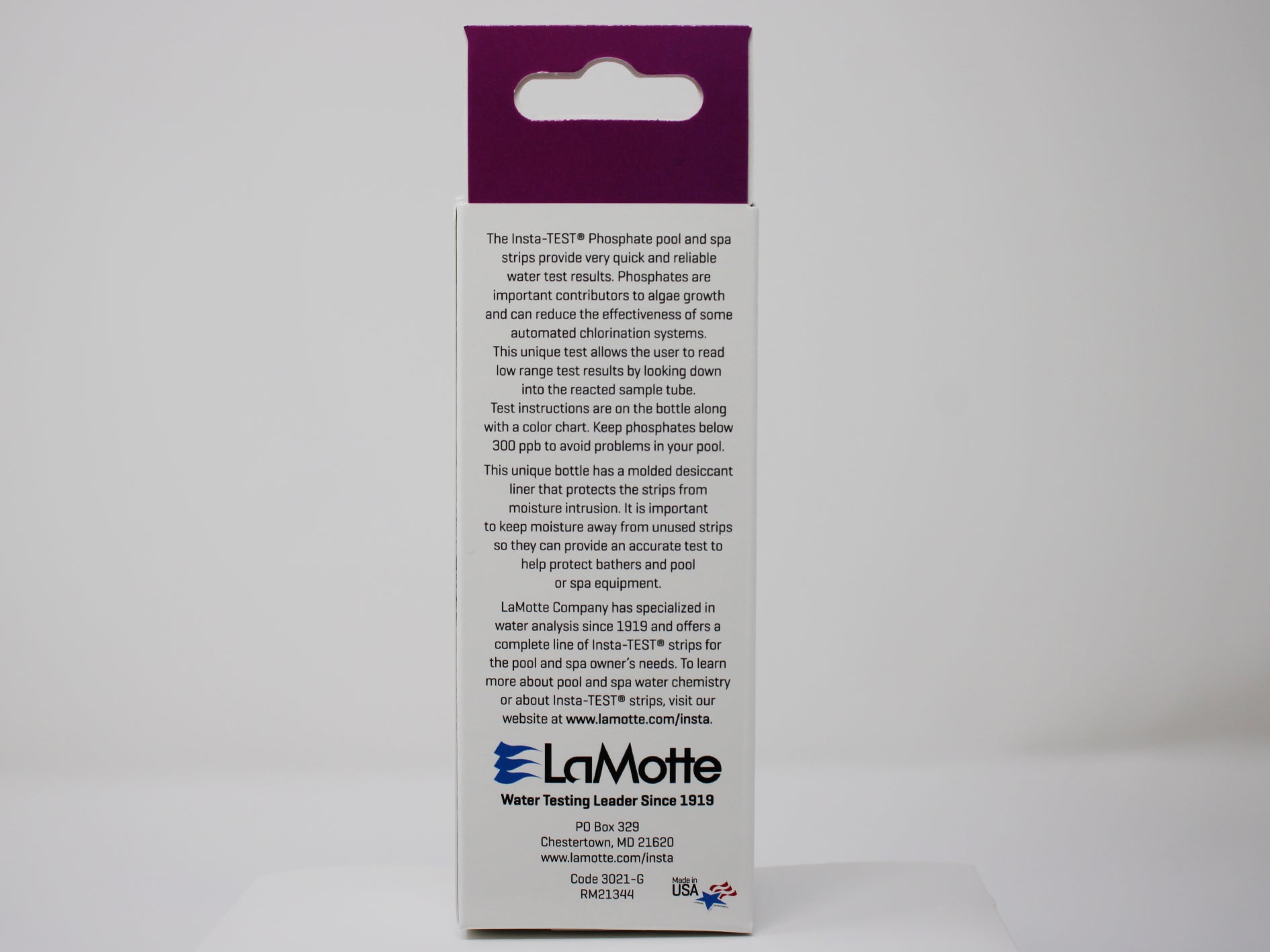 LaMotte Insta-Test Phosphate Test Strips