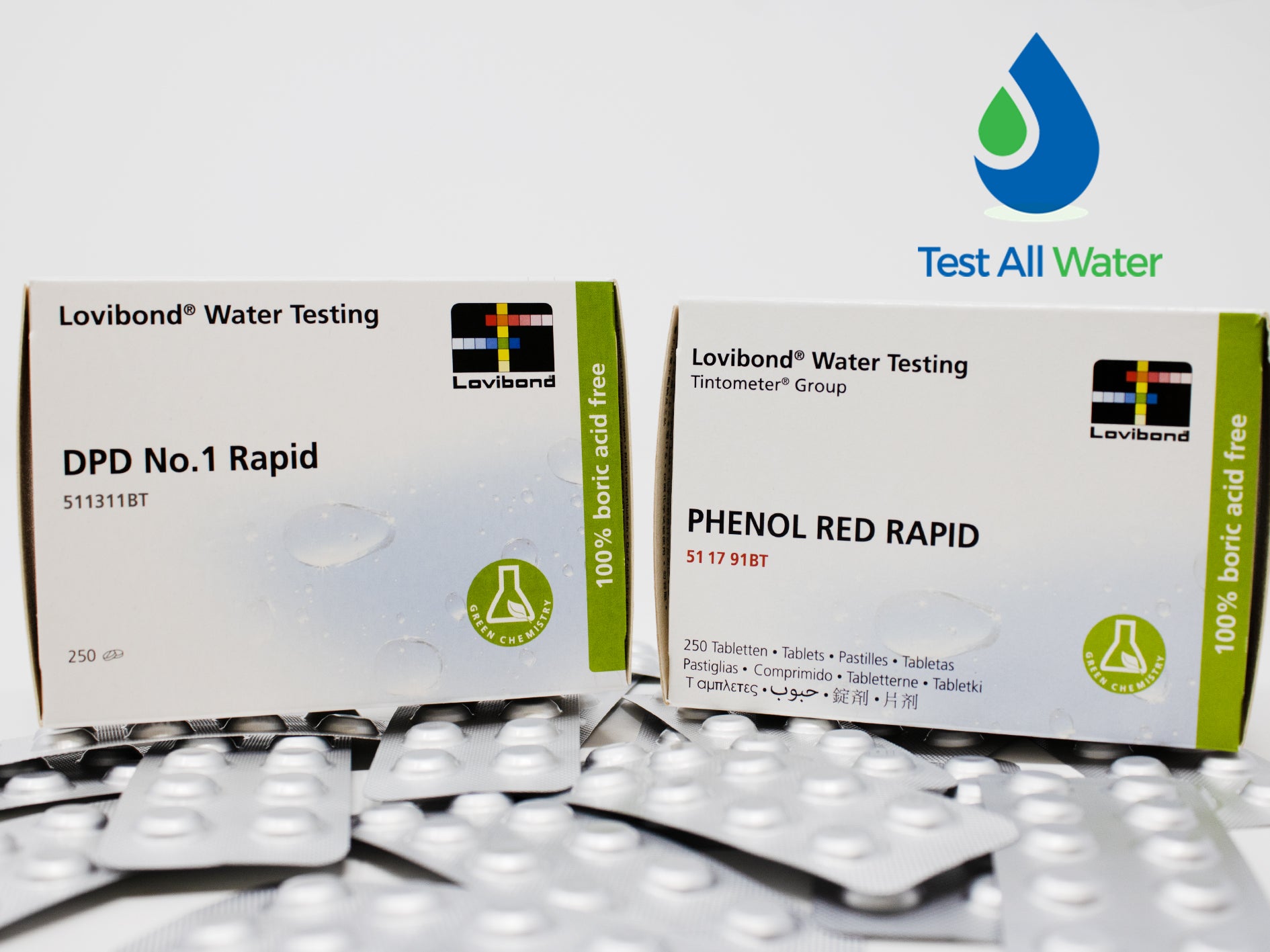 Lovibond Duo Pack : DPD No 1 Rapid/Phenol Red Rapid