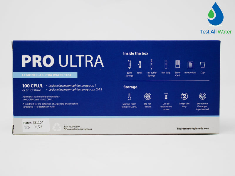 Hydrosense PRO Ultra Legionella Water Test- Single Use