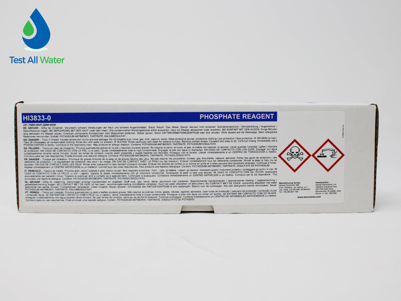 Hanna Instruments-3833 Phosphate test kit