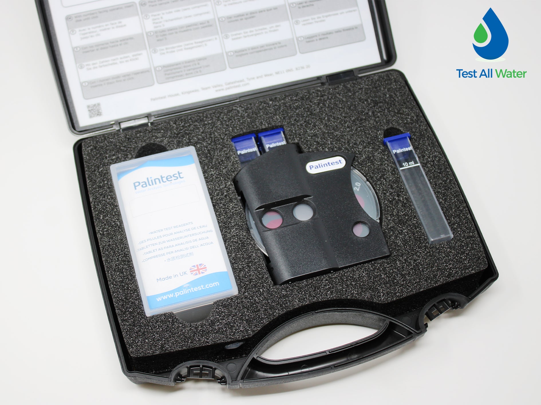 Palintest Contour Comparator Kit Chlorine 0 -2 mg/l / pH