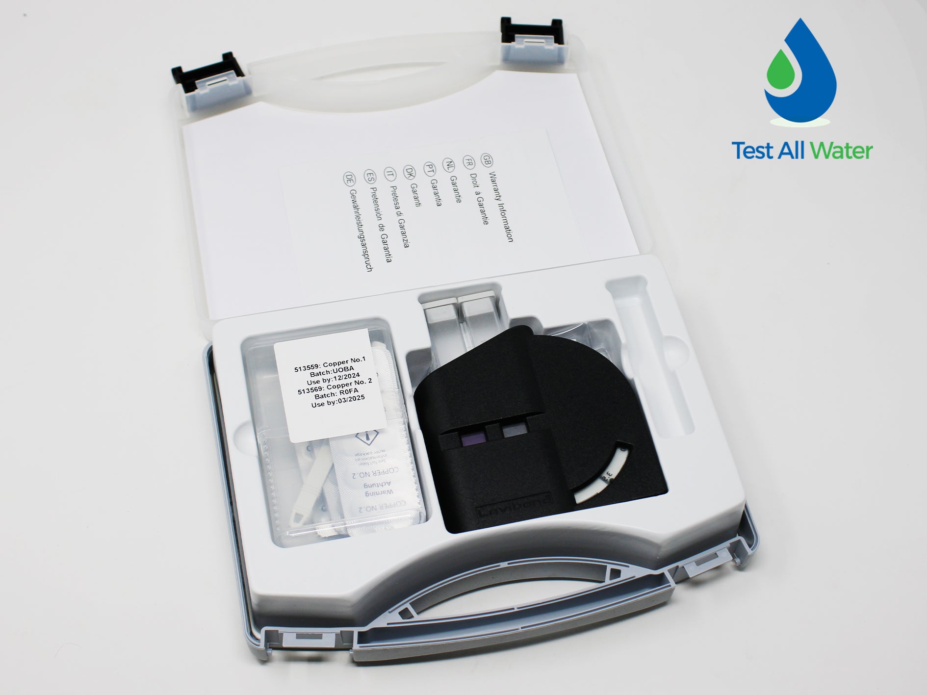 Lovibond Checkit Comparator Copper HR Free Test Kit