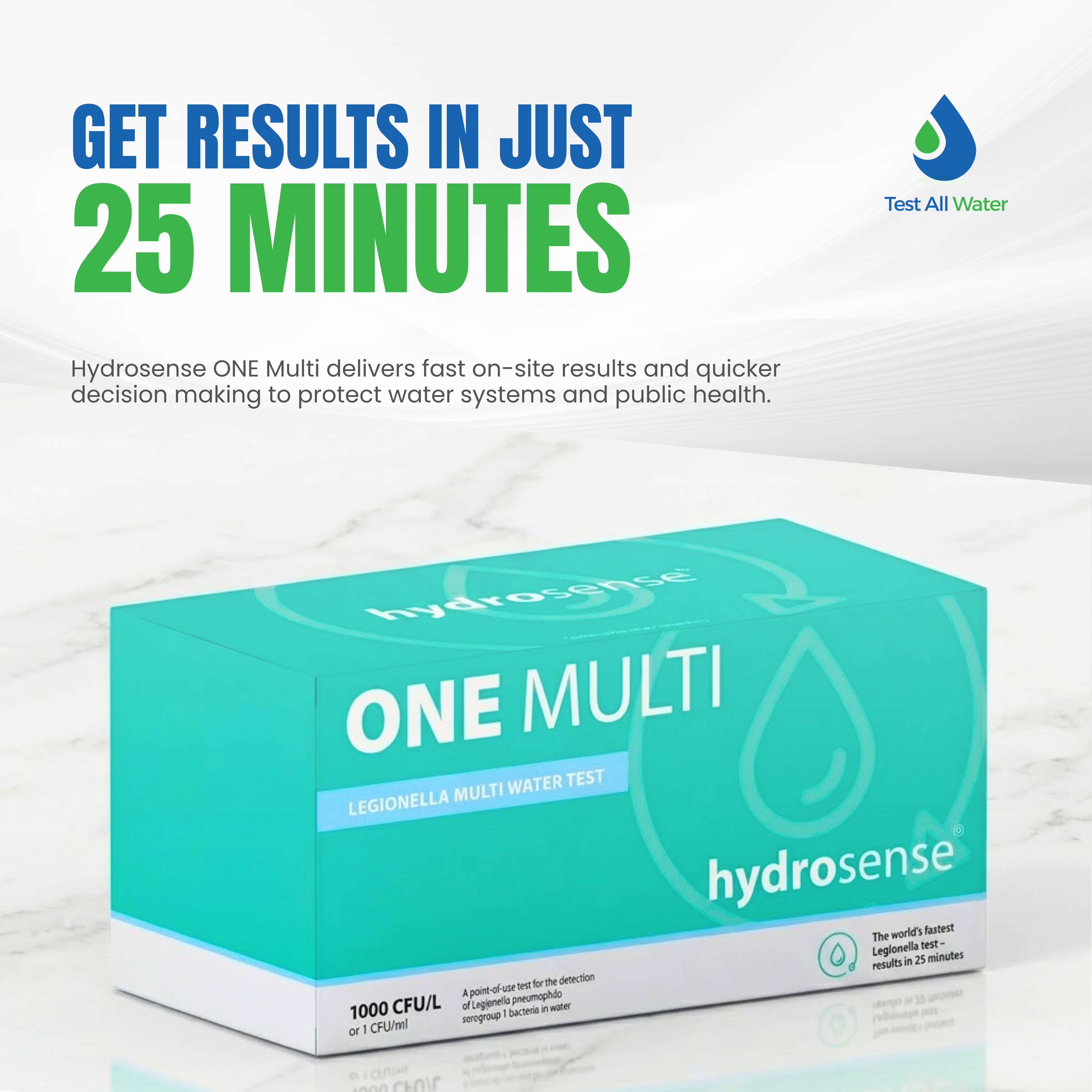 Hydrosense ONE Multi Legionella Water Test