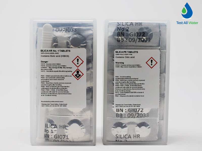 Palintest Silica (HR) Photometer Reagents