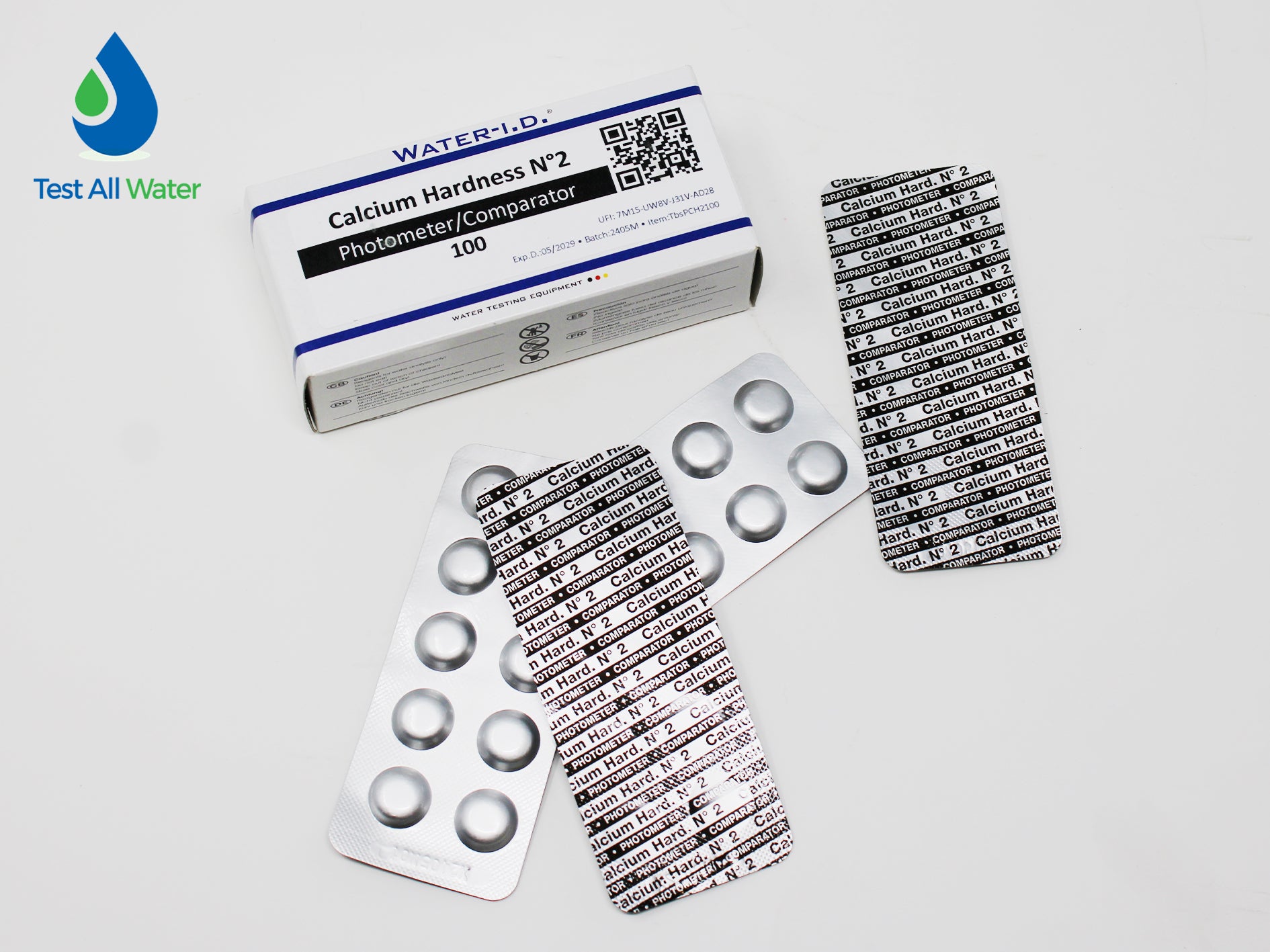 PoolLab Calcium Hardness No.2 Photometer 100 Tablets