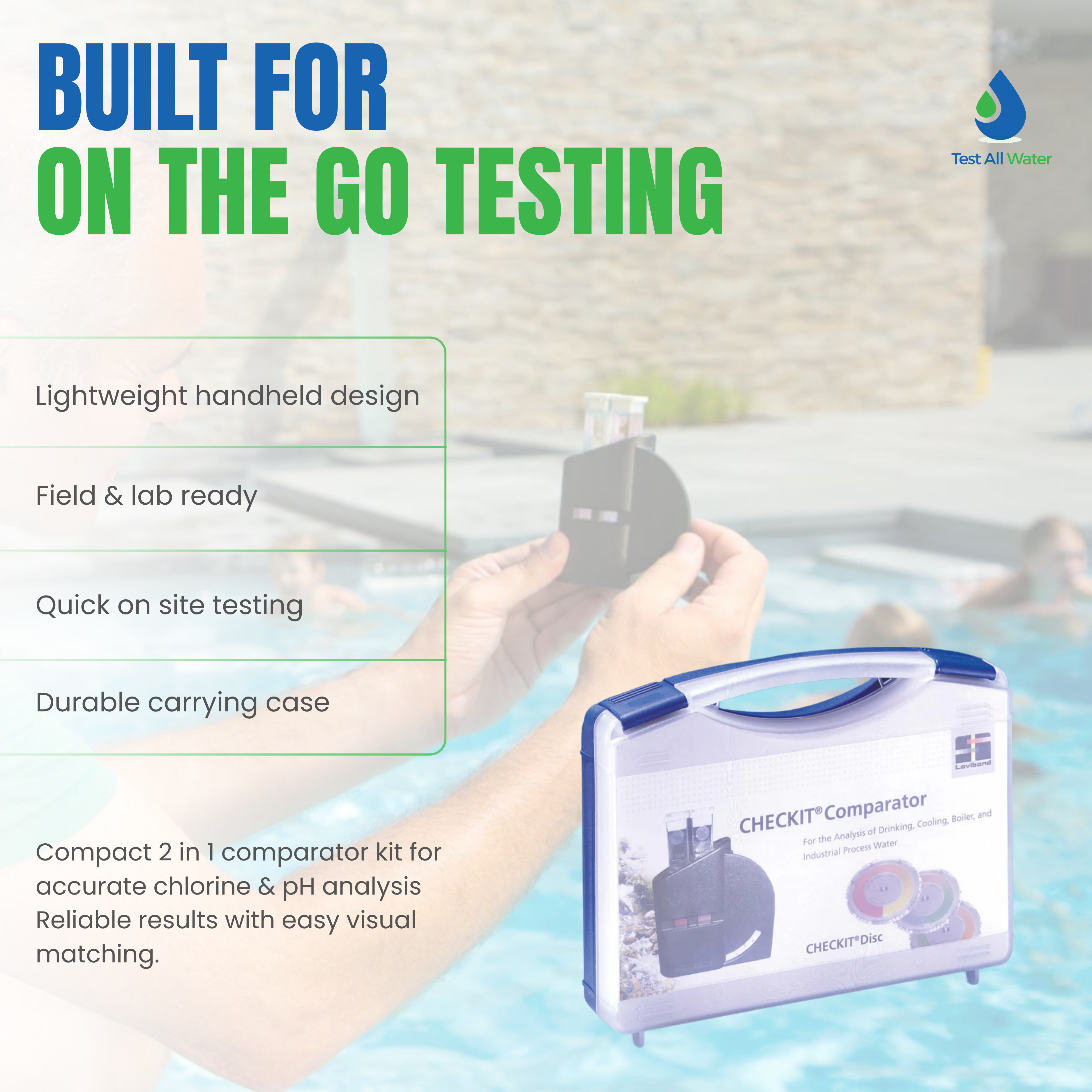 Lovibond Checkit Comparator Kit (Chlorine & pH)