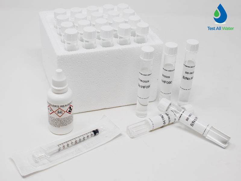 Palintest Ammonia (Nessler), 0 - 50 mg/L N Tubetests