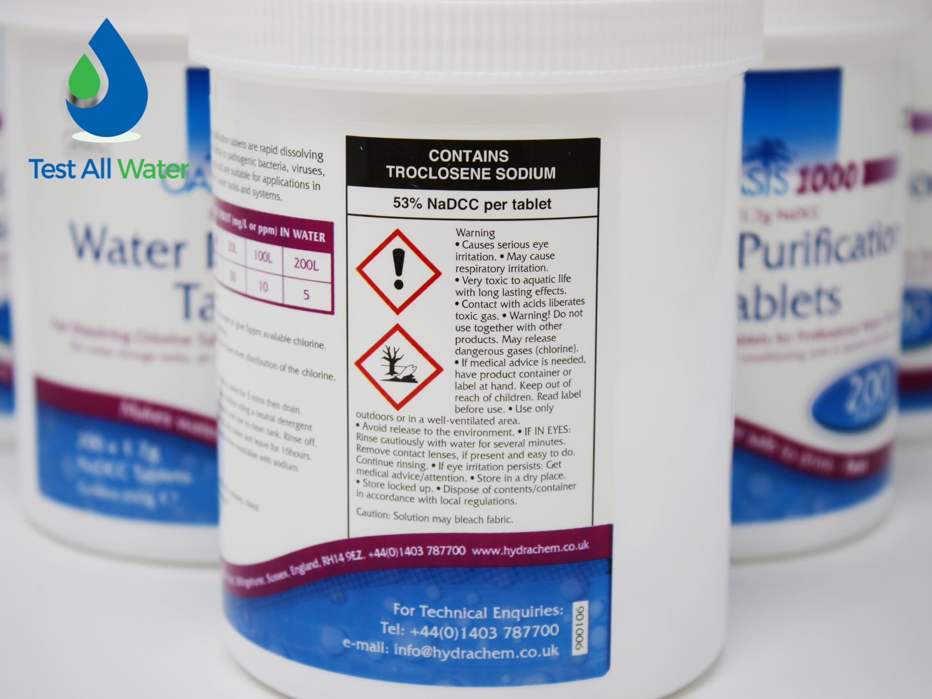 Oasis 1000 Water Purification Tablets