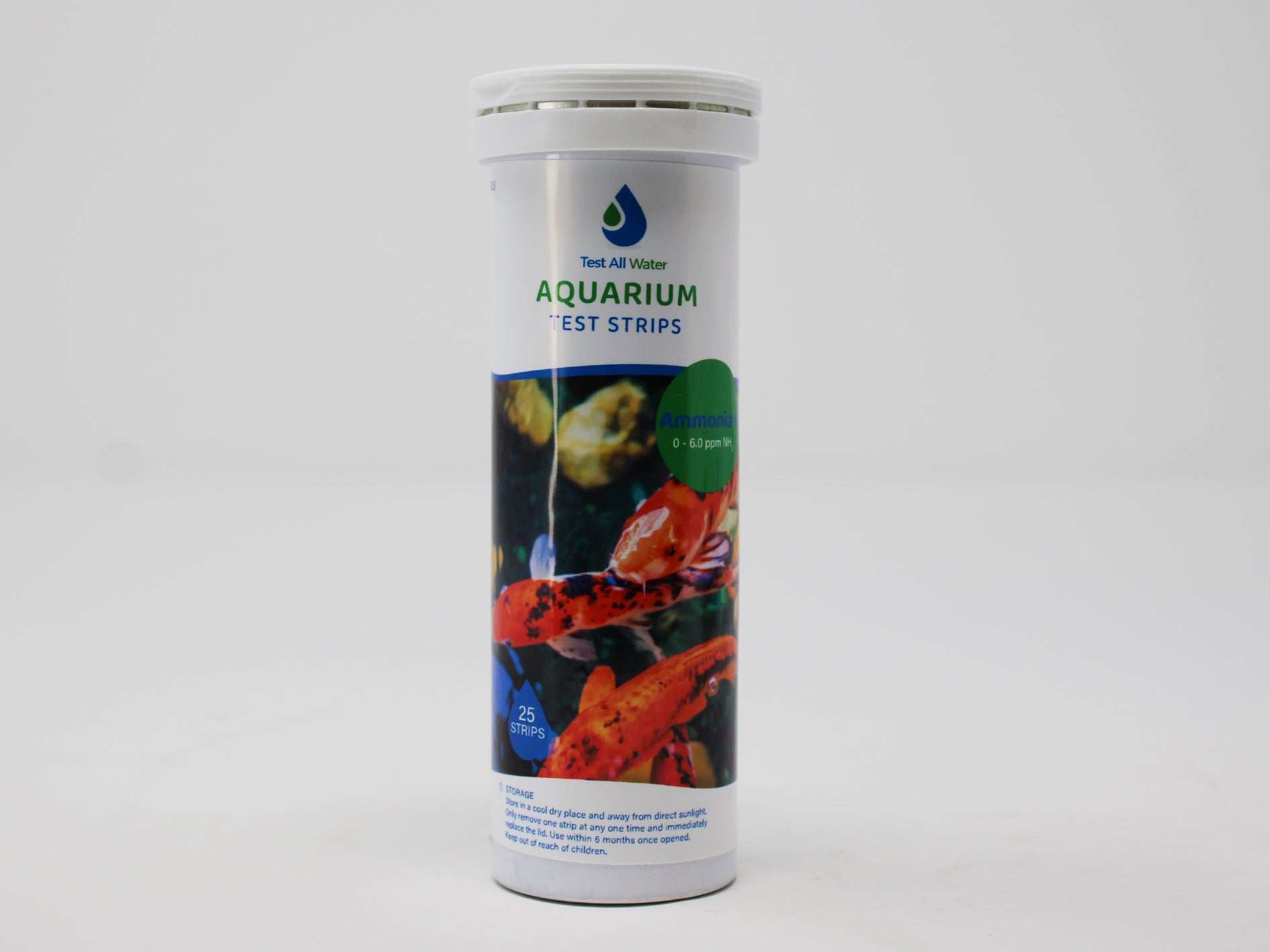 Aquarium Ammonia 6, 50 strips/pk Test All Water