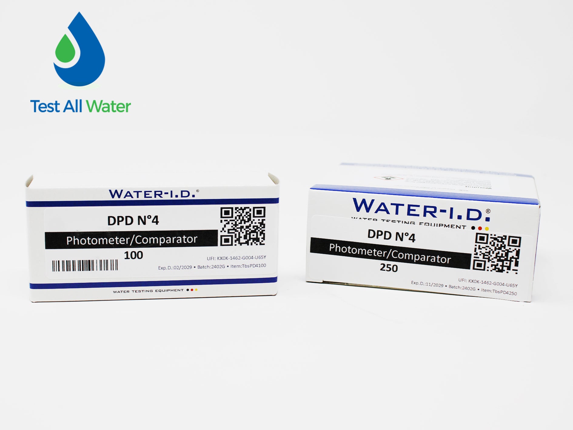 Water-I.D: DPD No.4 Photometer Tablets