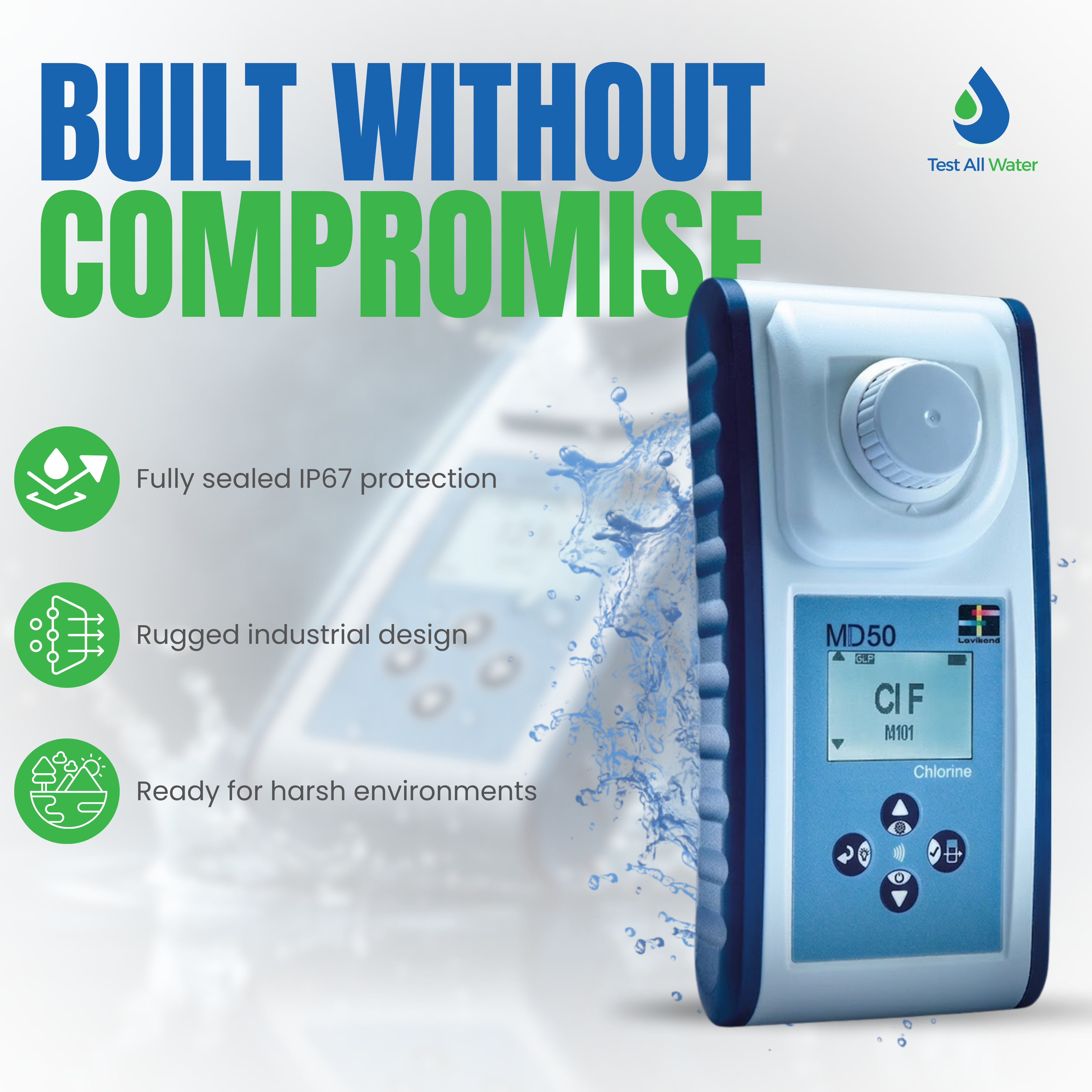 Lovibond MD50 Copper Photometer with Powder Reagents