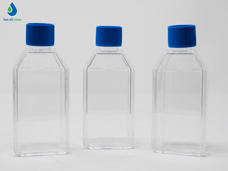 Palintest Sample Container, 50 /10 ml plastic