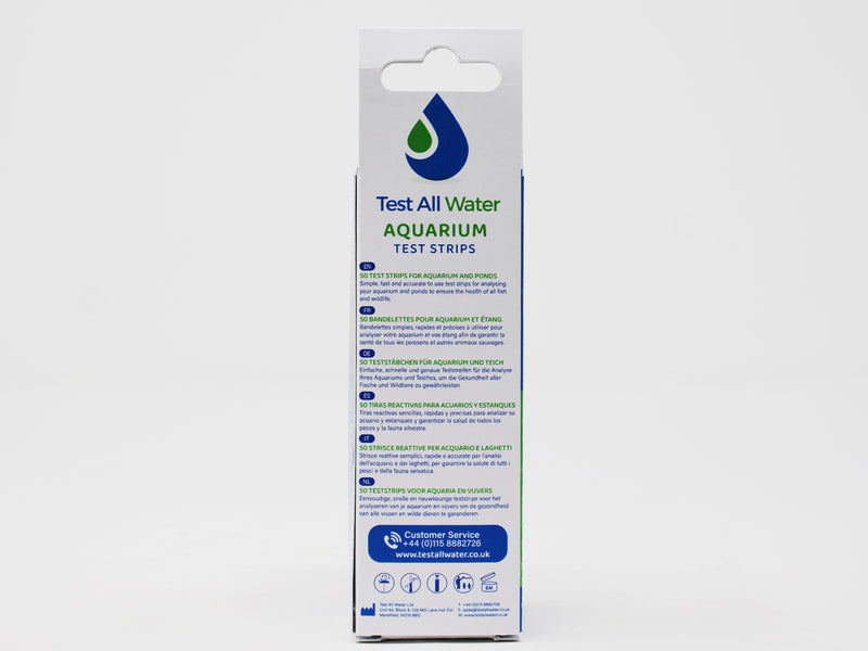 Aquarium Water Hardness 21, 50 strips/pk Test All Water