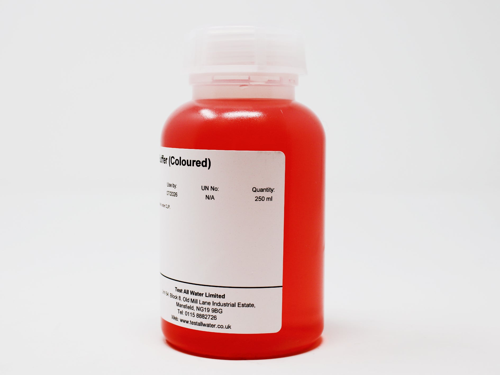 Test All Water pH4 Buffer Solution (Coloured)