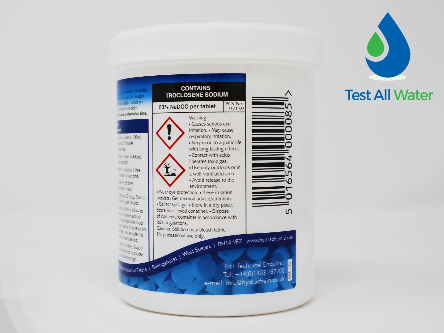Biospot Effervescent Chlorine Tablets