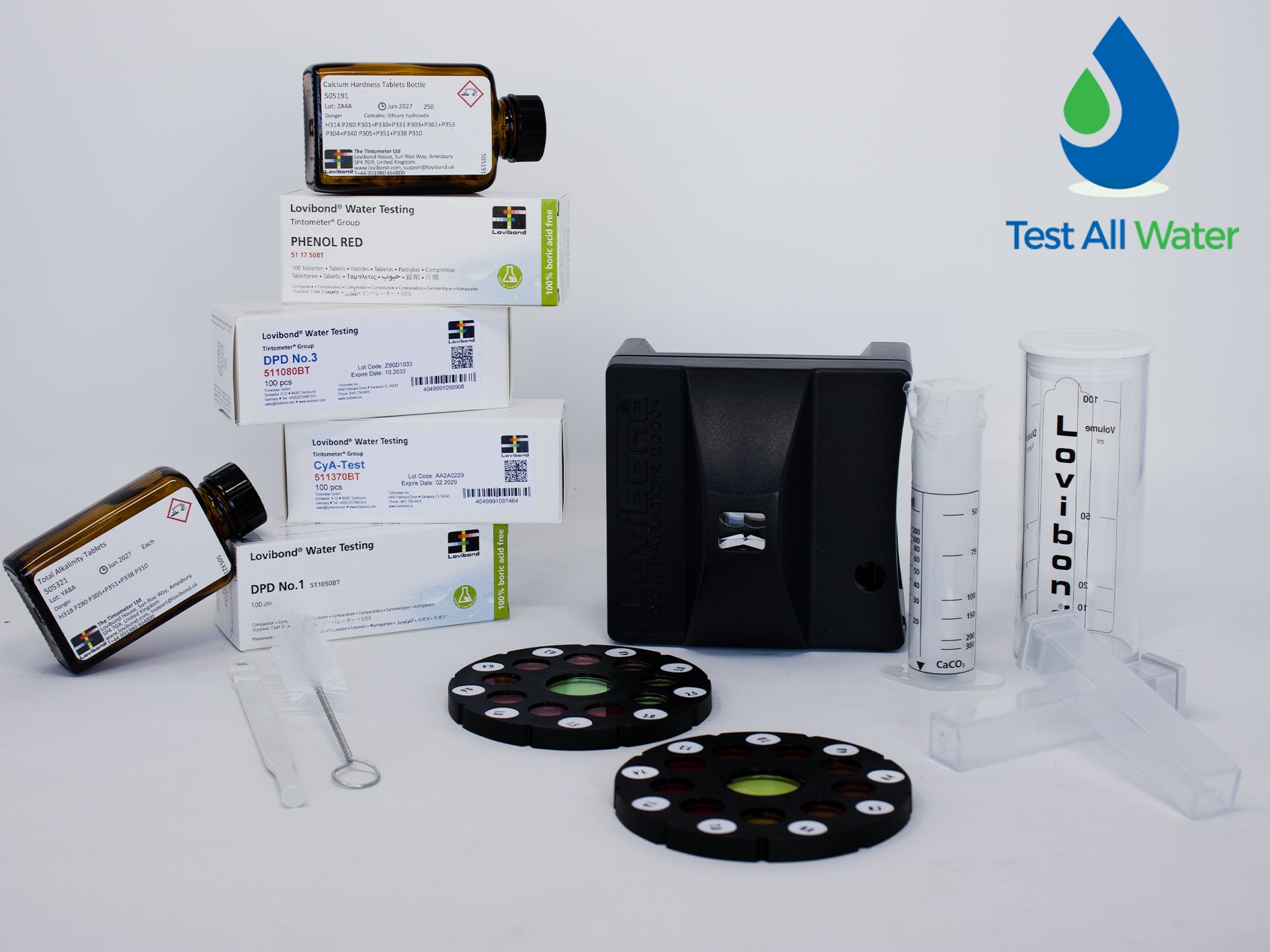 Lovibond AF129CYS Balanced Water Test Kit with Cyanuric Acid
