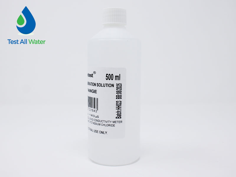 Palintest Conductivity Solution, Mid Range, 1412ÂµS/cm, 500ml