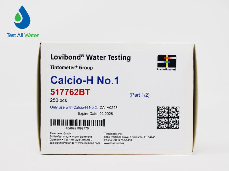 Lovibond Calico H - Calcium Hardness Tablets - No 1 & 2