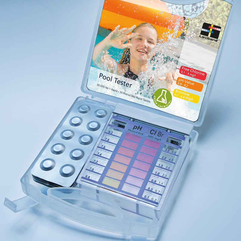 Lovibond Compact Pool Test Kit Bromine/Chlorine LR-pH, in mini case