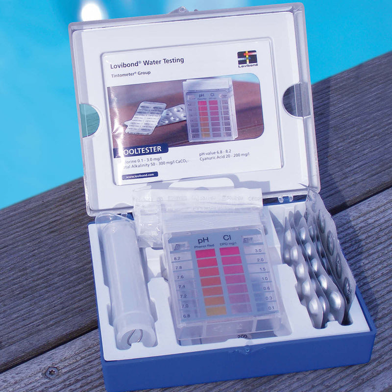 Lovibond 3 Chamber Tester Chlorine / pH / Alk / cya (4 in 1 Test Kit)