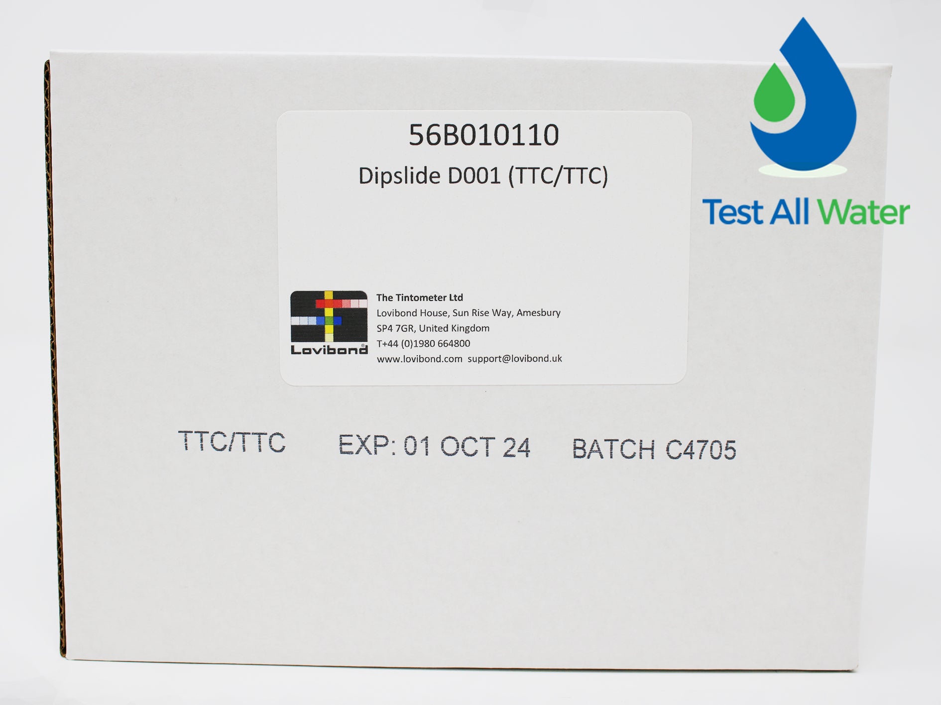 Lovibond Dipslide D001 (TTC/TTC) Total Viable Count