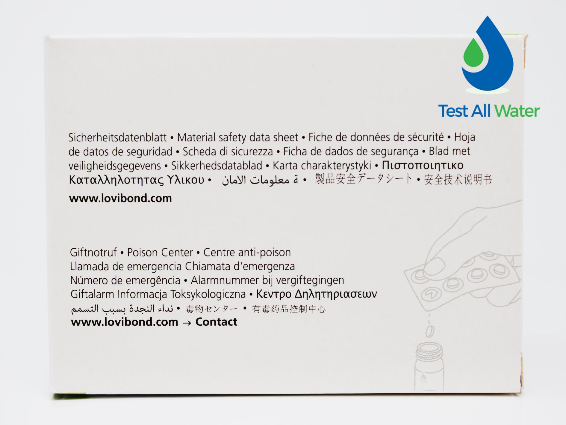Lovibond DPD No 3 Rapid Dissolve Tablets