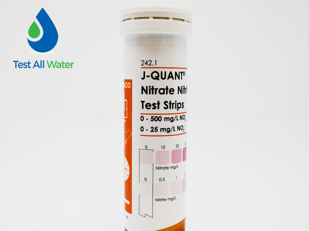 J-QUANT Nitrate/Nitrite 25-500 Test Strips