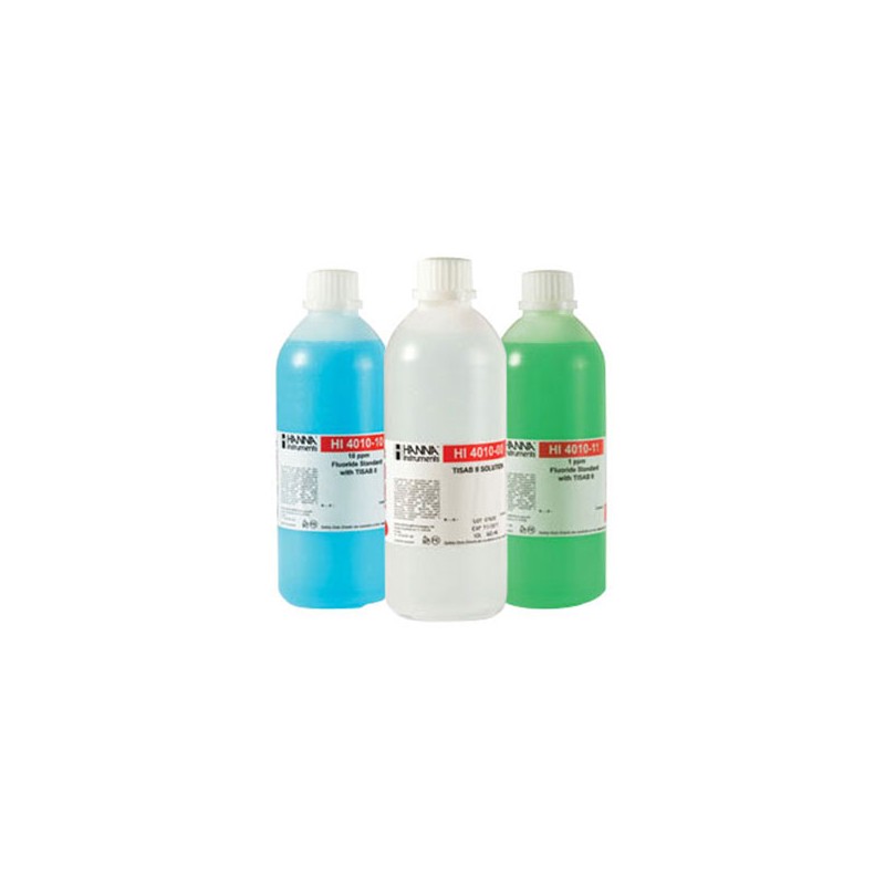Hanna Instruments HI-4010-30 Fluoride Calibration Solution Kit