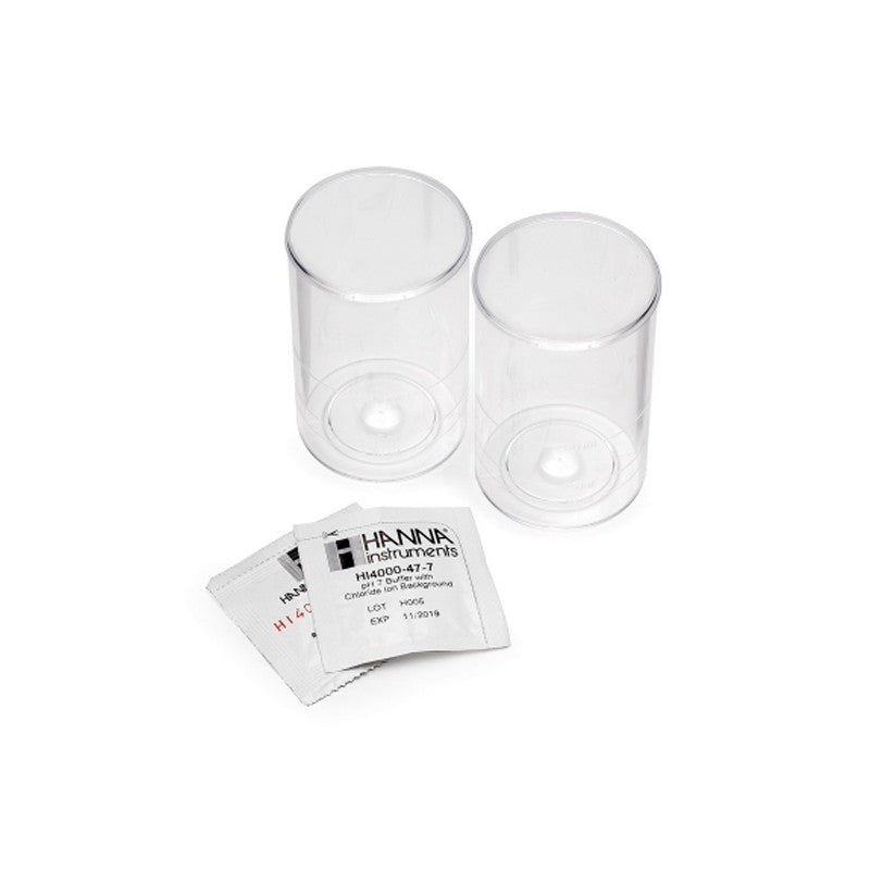 Hanna Instruments HI-4000-47 pH 4 and 7 Buffer with Chloride Background