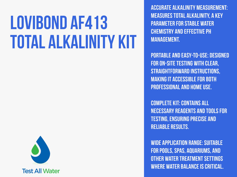 Lovibond AF413 Total Alkalinity Kit